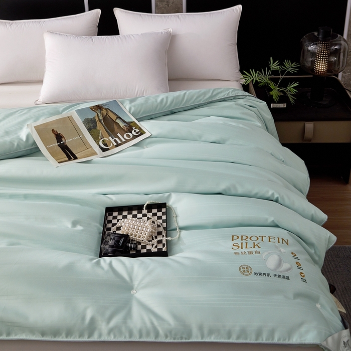 91家纺网 家纺一手货源 找家纺 （总）喜糯糯 2025新款长绒棉提花被子被芯