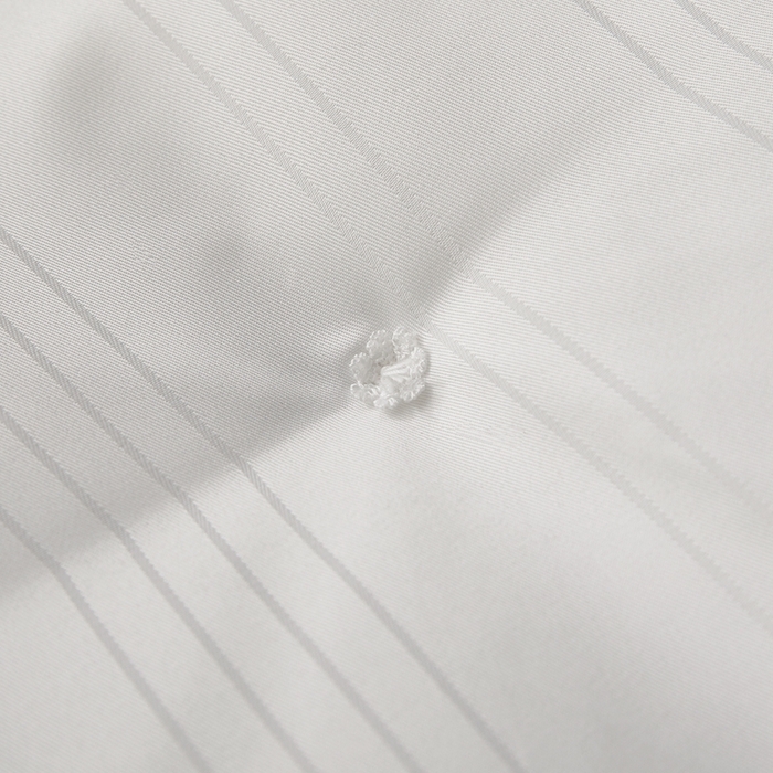 91家纺网 家纺一手货源 找家纺 喜糯糯 2025新款长绒棉提花被子被芯 珍珠白