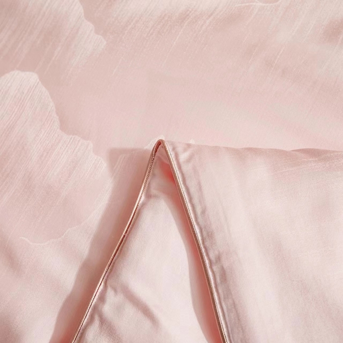 91家纺网 家纺一手货源 找家纺 俏企鹅羽绒精品馆 2025新款60S 大提花蚕丝夏被蚕丝被-锦鲤跃龙门 粉玉