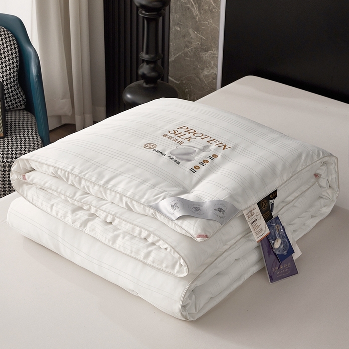 91家纺网 家纺一手货源 找家纺 （总）喜糯糯 2025新款长绒棉提花被子被芯