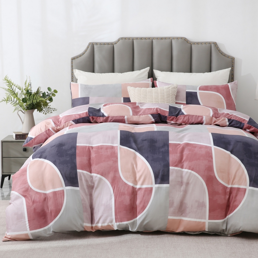 91家纺网 家纺一手货源 找家纺 （总）子不语家纺2025新款跨境外贸 大版印花三件套亚马逊Temu速卖 通Shein沃尔玛专供