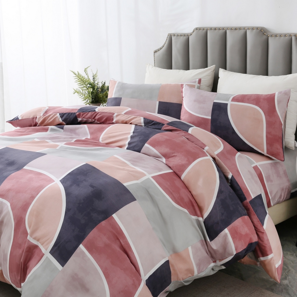 91家纺网 家纺一手货源 找家纺 （总）子不语家纺2025新款跨境外贸 大版印花三件套亚马逊Temu速卖 通Shein沃尔玛专供