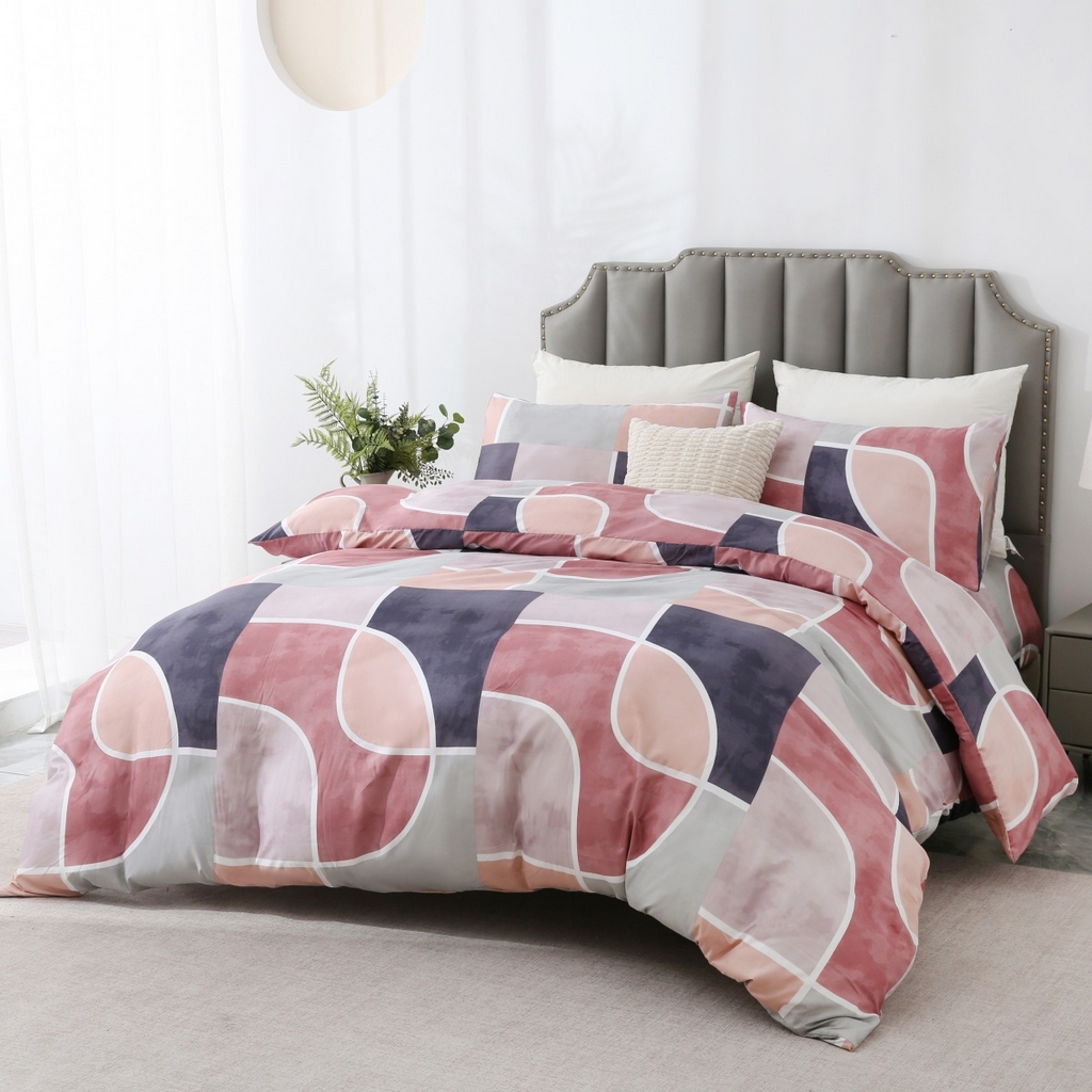 91家纺网 家纺一手货源 找家纺 （总）子不语家纺2025新款跨境外贸 大版印花三件套亚马逊Temu速卖 通Shein沃尔玛专供