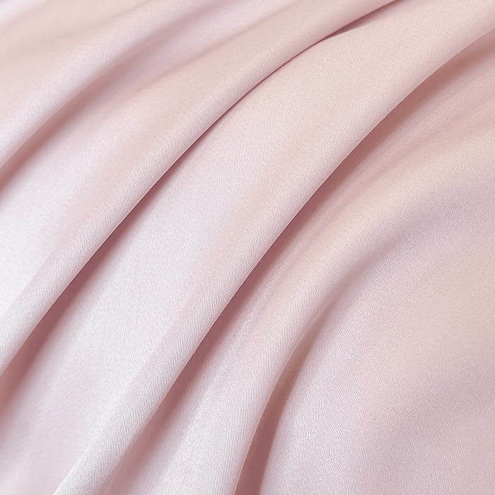 91家纺网 家纺一手货源 找家纺 2025新款夏季爆款A类兰精天丝四件套真丝重工刺绣丝滑裸睡床单床笠轻奢风纯色简约床上用品 妮鹿-太妃粉