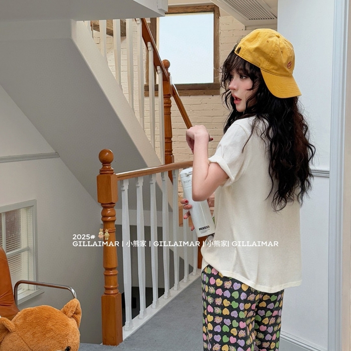 91家纺网 家纺一手货源 找家纺 （总）妍景家居生活馆 2025新款小熊家-开衫家居服-原田