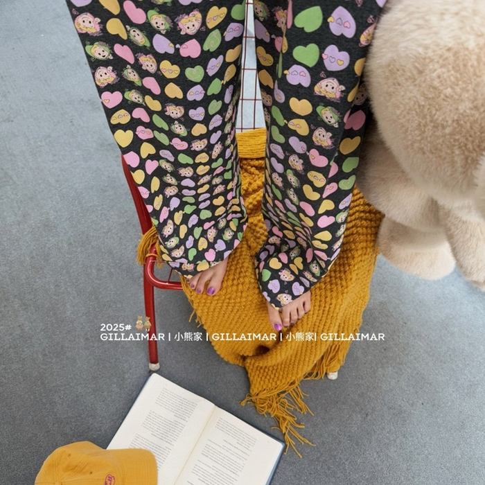 91家纺网 家纺一手货源 找家纺 （总）妍景家居生活馆 2025新款小熊家-开衫家居服-原田