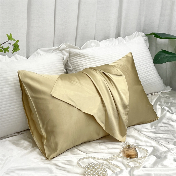 91家纺网 家纺一手货源 找家纺 （总）凯森家纺 2025新款冰丝枕套高仿真丝枕头套夏季天丝枕芯套-口袋款