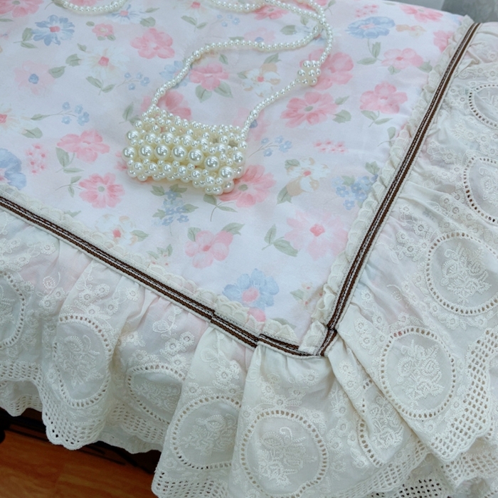 91家纺网 家纺一手货源 找家纺 暖居2025新款欧式浪漫多功能夏被 朝花夕拾