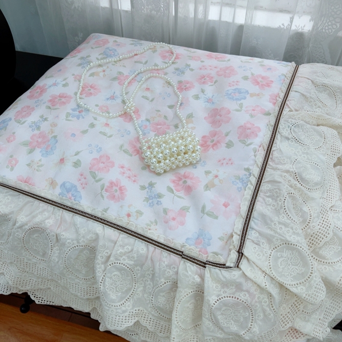 91家纺网 家纺一手货源 找家纺 暖居2025新款欧式浪漫多功能夏被 朝花夕拾