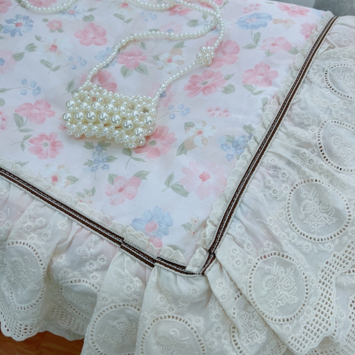 91家纺网 家纺一手货源 找家纺 暖居2025新款欧式浪漫多功能夏被 朝花夕拾