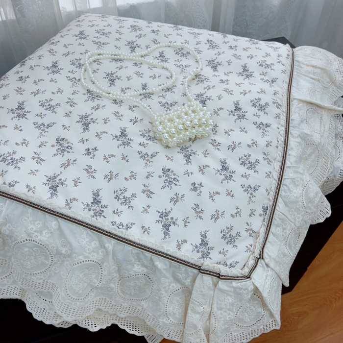 91家纺网 家纺一手货源 找家纺 暖居2025新款欧式浪漫多功能夏被 风信子