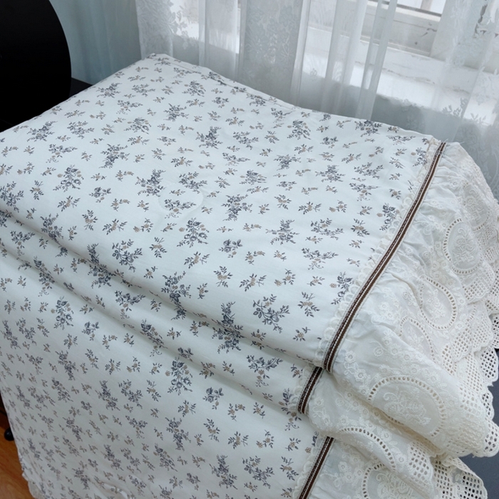 91家纺网 家纺一手货源 找家纺 暖居2025新款欧式浪漫多功能夏被 风信子
