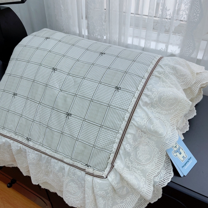 91家纺网 家纺一手货源 找家纺 暖居2025新款欧式浪漫多功能夏被 洛可可