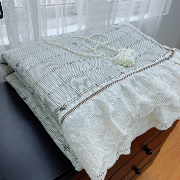 91家纺网 家纺一手货源 找家纺 暖居2025新款欧式浪漫多功能夏被 洛可可