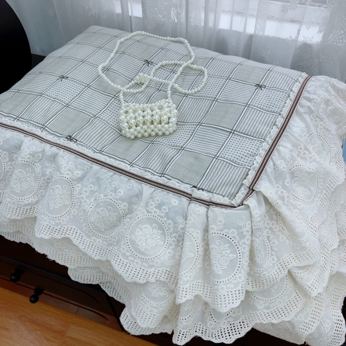 91家纺网 家纺一手货源 找家纺 暖居2025新款欧式浪漫多功能夏被 洛可可