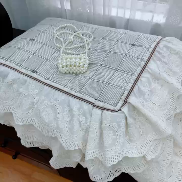 91家纺网 家纺一手货源 找家纺 暖居2025新款欧式浪漫多功能夏被 洛可可