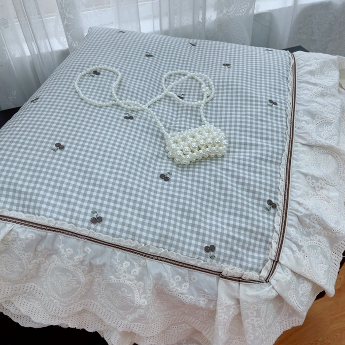 91家纺网 家纺一手货源 找家纺 暖居2025新款欧式浪漫多功能夏被 清甜蜜果