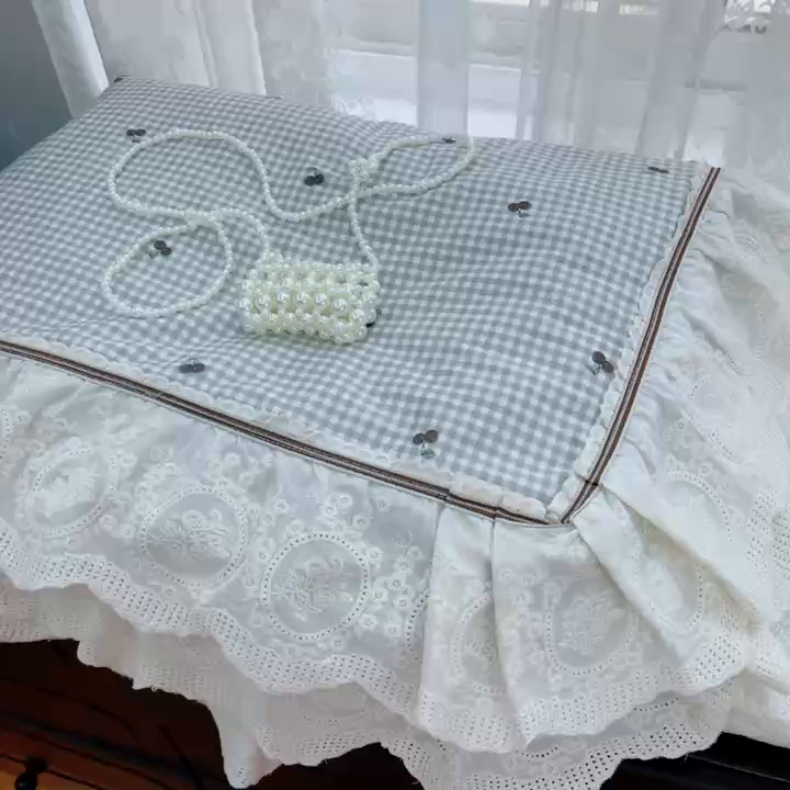 91家纺网 家纺一手货源 找家纺 暖居2025新款欧式浪漫多功能夏被 清甜蜜果