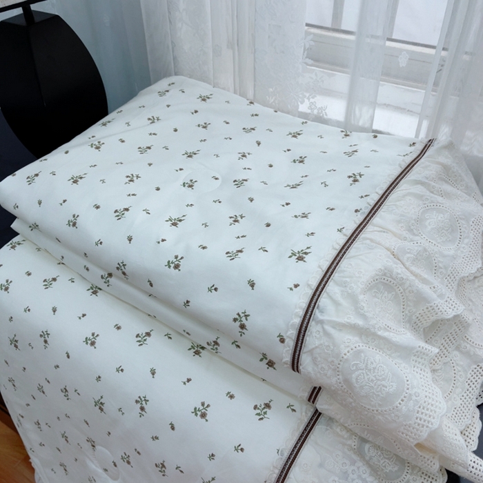 91家纺网 家纺一手货源 找家纺 暖居2025新款欧式浪漫多功能夏被 闻香