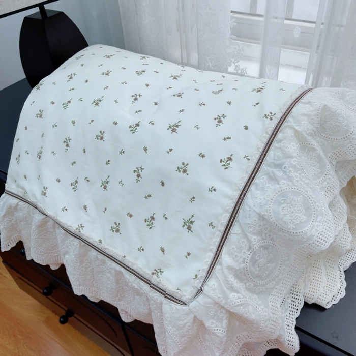91家纺网 家纺一手货源 找家纺 暖居2025新款欧式浪漫多功能夏被 闻香