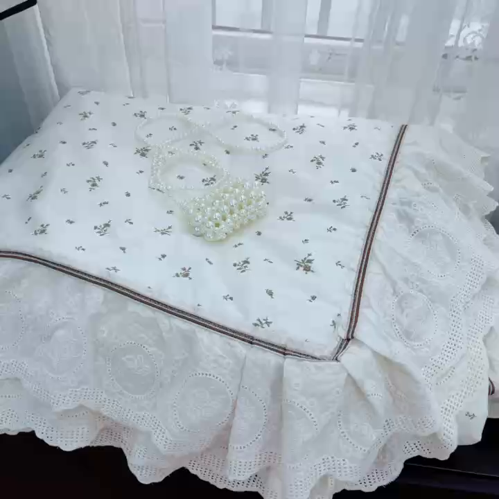 91家纺网 家纺一手货源 找家纺 暖居2025新款欧式浪漫多功能夏被 闻香