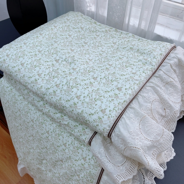 91家纺网 家纺一手货源 找家纺 暖居2025新款欧式浪漫多功能夏被 枝娅