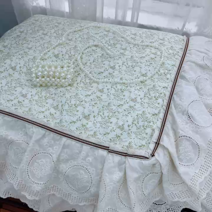 91家纺网 家纺一手货源 找家纺 暖居2025新款欧式浪漫多功能夏被 枝娅