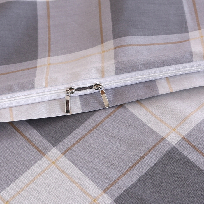 91家纺网 家纺一手货源 找家纺 （总）凯森家纺 2025新款斜纹加厚全棉三件套寝室学生床笠上下铺床三件套单被套150x200