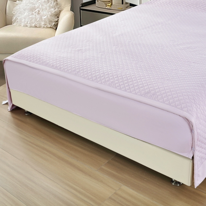 91家纺网 家纺一手货源 找家纺 （总）OL家纺2025新款轻奢风氧乐棉床盖夹棉防滑四件套