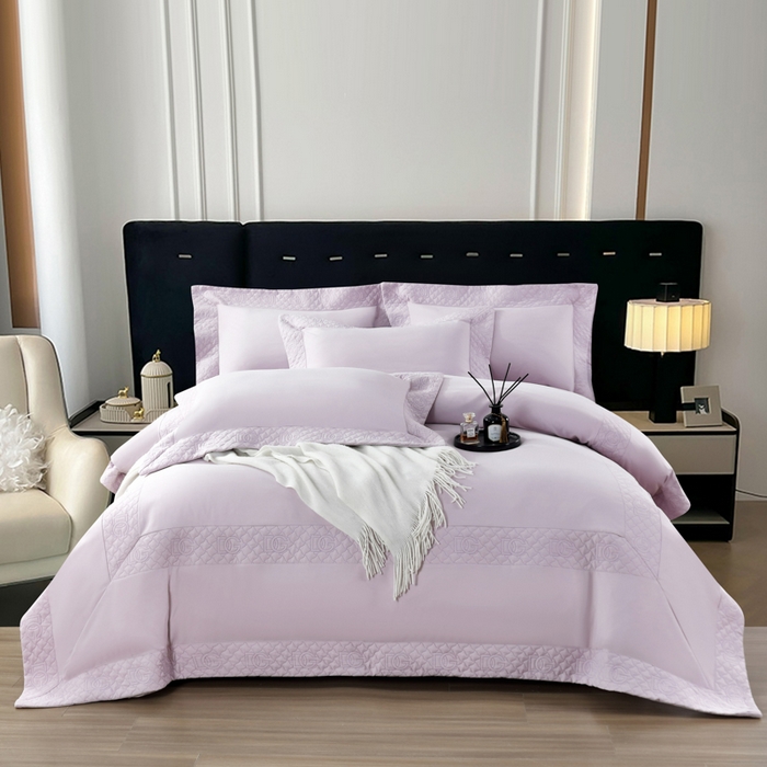 91家纺网 家纺一手货源 找家纺 （总）OL家纺2025新款轻奢风氧乐棉床盖夹棉防滑四件套