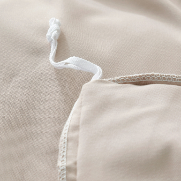 91家纺网 家纺一手货源 找家纺 OL家纺2025新款轻奢风氧乐棉床盖夹棉防滑四件套 华尔兹-卡其