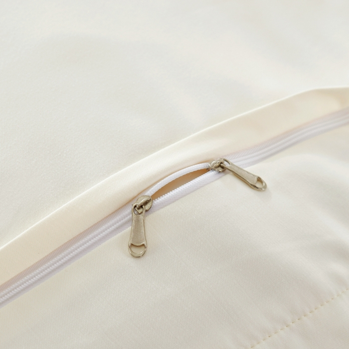 91家纺网 家纺一手货源 找家纺 OL家纺2025新款轻奢风氧乐棉床盖夹棉防滑四件套 华尔兹-米白