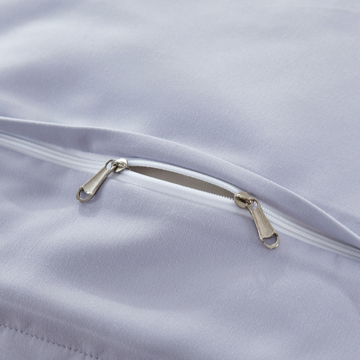 91家纺网 家纺一手货源 找家纺 OL家纺2025新款轻奢风氧乐棉床盖夹棉防滑四件套 华尔兹-浅灰