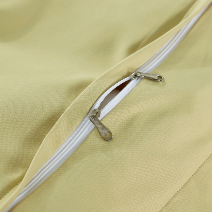 91家纺网 家纺一手货源 找家纺 OL家纺2025新款轻奢风氧乐棉床盖夹棉防滑四件套 华尔兹-浅绿