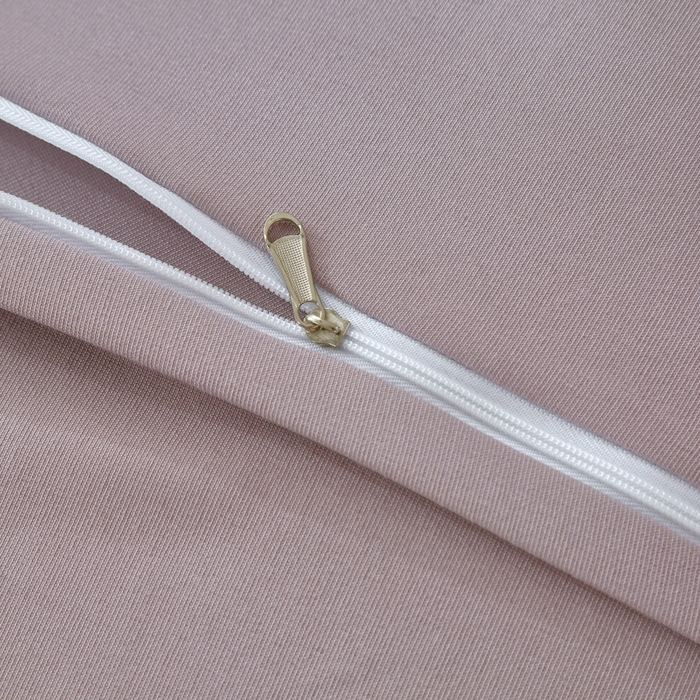 91家纺网 家纺一手货源 找家纺 OL家纺 2025春夏新款轻奢风针织云棉床盖夹绵防滑床盖款四件套 浅紫