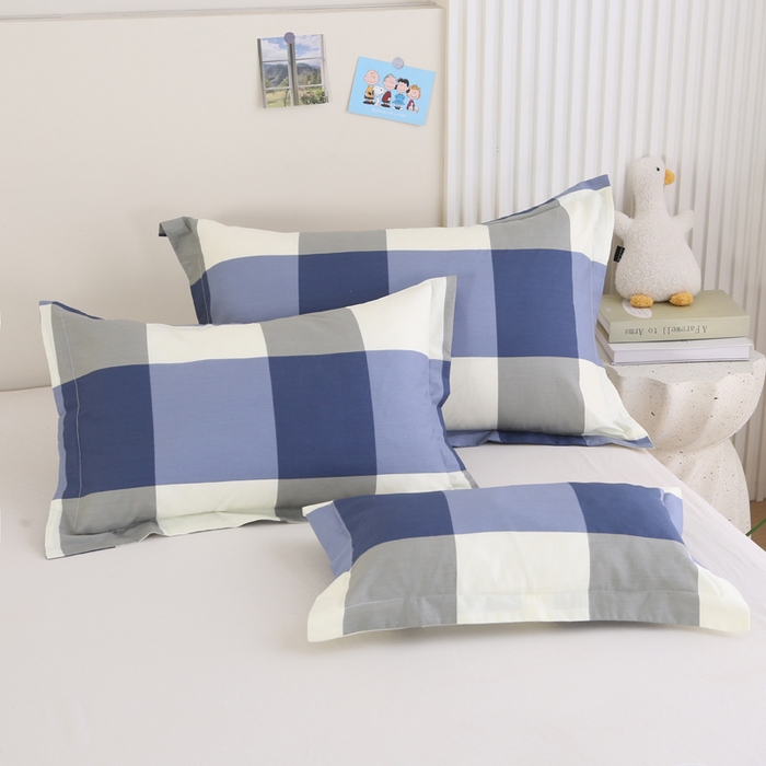 91家纺网 家纺一手货源 找家纺 （总）凯森家纺 新款13372全棉枕套单人枕头套枕芯套儿童枕套30x50cm成人40x60cm48x74cm