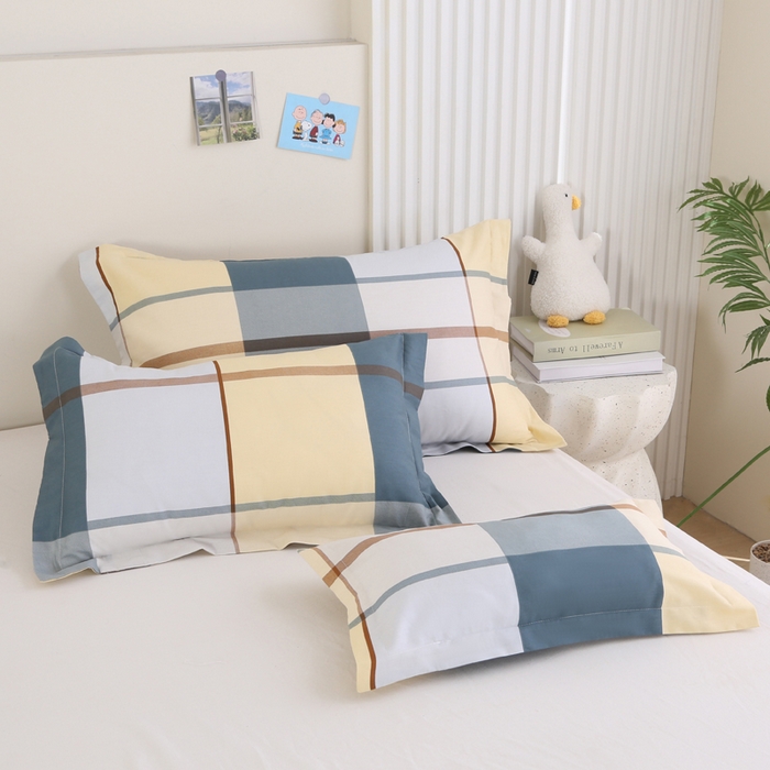 91家纺网 家纺一手货源 找家纺 凯森家纺 新款13372全棉枕套单人枕头套枕芯套儿童枕套30x50cm成人40x60cm48x74cm 卡丽尔