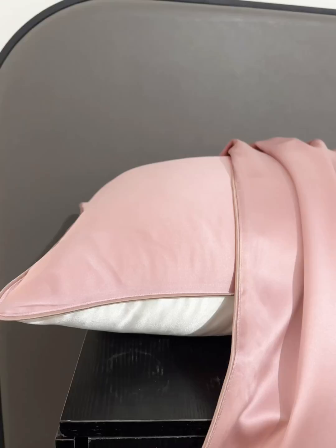 91家纺网 家纺一手货源 找家纺 （总）凯森家纺 重磅纯真丝枕套100%桑蚕丝枕头套纯色枕芯套丝滑缎面单人枕皮夏季天丝美 容顺发枕巾