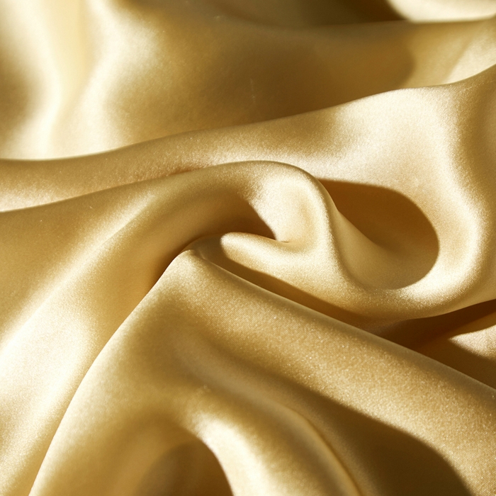 91家纺网 家纺一手货源 找家纺 凯森家纺 重磅纯真丝枕套100%桑蚕丝枕头套纯色枕芯套丝滑缎面单人枕皮夏季天丝美 容顺发枕巾 麦穗金