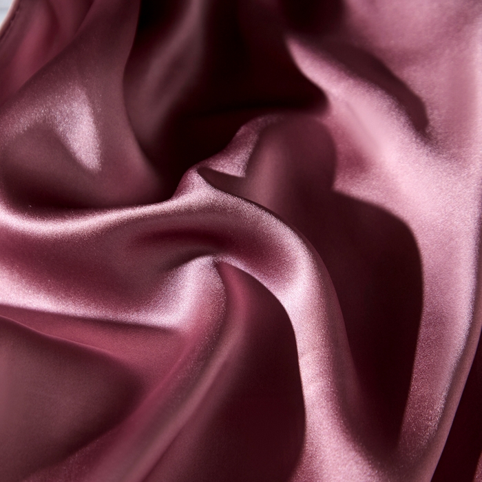 91家纺网 家纺一手货源 找家纺 凯森家纺 重磅纯真丝枕套100%桑蚕丝枕头套纯色枕芯套丝滑缎面单人枕皮夏季天丝美 容顺发枕巾 豆沙紫