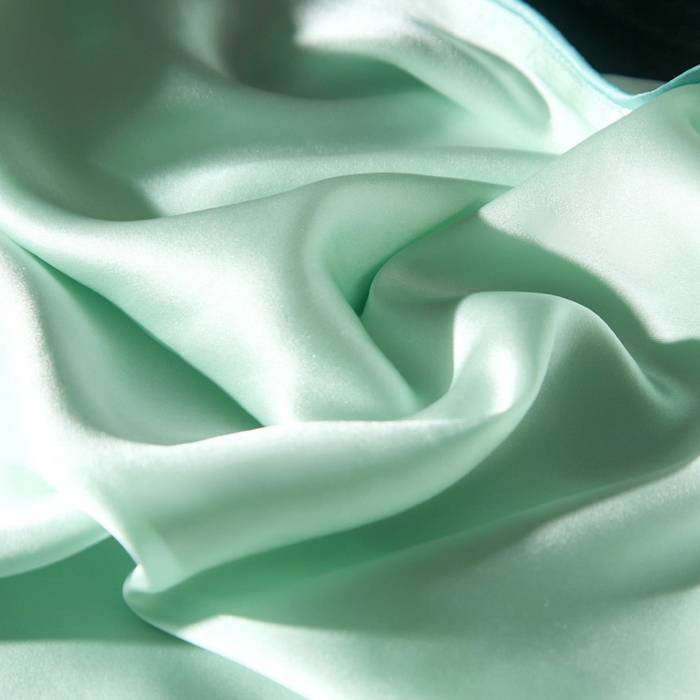 91家纺网 家纺一手货源 找家纺 凯森家纺 重磅纯真丝枕套100%桑蚕丝枕头套纯色枕芯套丝滑缎面单人枕皮夏季天丝美 容顺发枕巾 牛油果绿