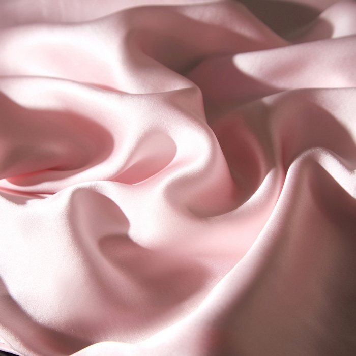 91家纺网 家纺一手货源 找家纺 凯森家纺 重磅纯真丝枕套100%桑蚕丝枕头套纯色枕芯套丝滑缎面单人枕皮夏季天丝美 容顺发枕巾 少女粉