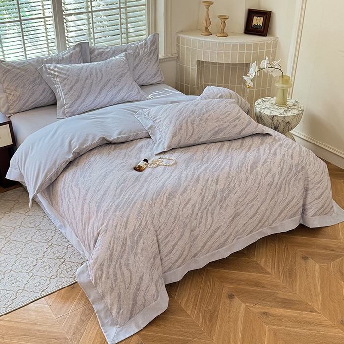 91家纺网 家纺一手货源 找家纺 巧玲珑 2025新款ABk版新疆棉双拼四件套（新花色已更新）