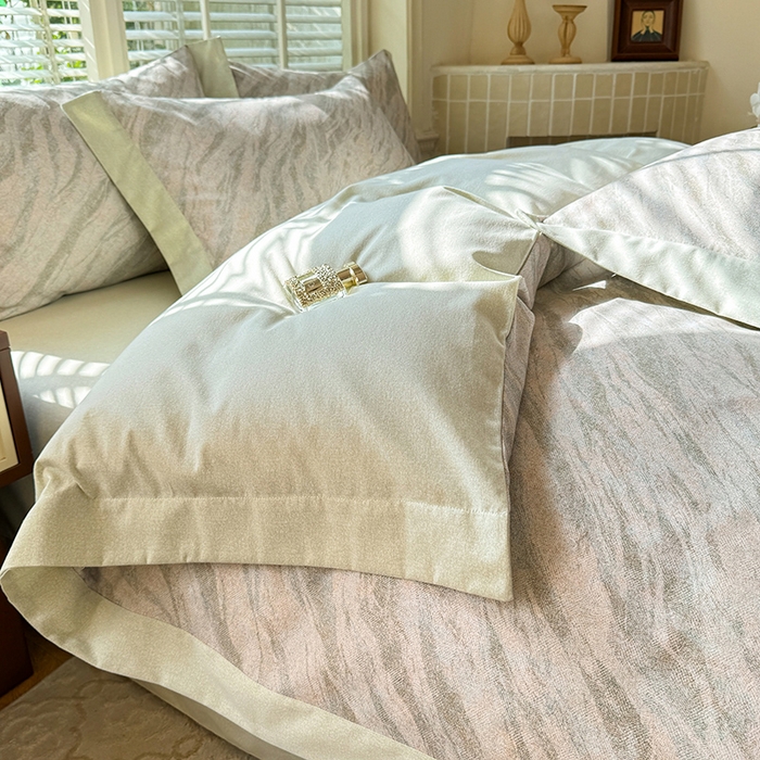 91家纺网 家纺一手货源 找家纺 巧玲珑 2025新款ABk版新疆棉双拼四件套（新花色已更新）