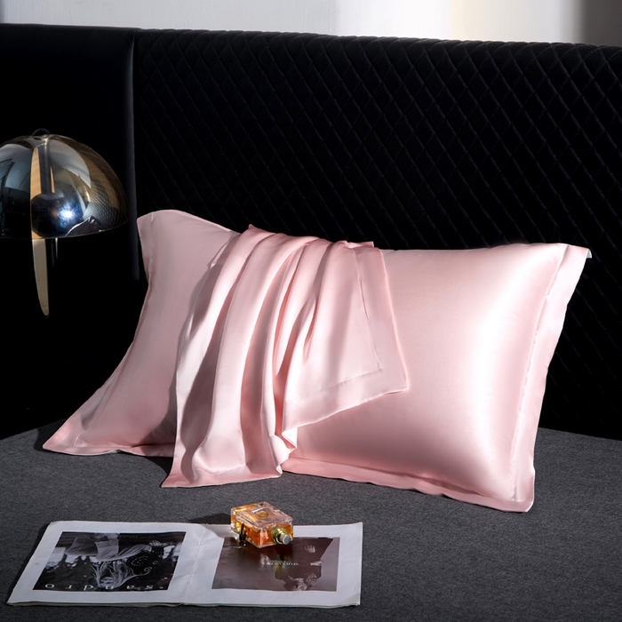 91家纺网 家纺一手货源 找家纺 （总）凯森家纺 重磅纯真丝枕套一对100%桑蚕丝枕芯套美 容丝绸缎面枕头套夏季冰丝枕巾枕头套