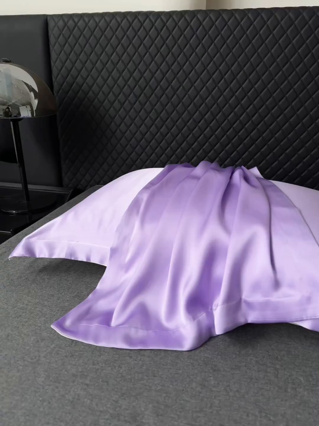 91家纺网 家纺一手货源 找家纺 凯森家纺 重磅纯真丝枕套一对100%桑蚕丝枕芯套美 容丝绸缎面枕头套夏季冰丝枕巾枕头套 豆沙紫