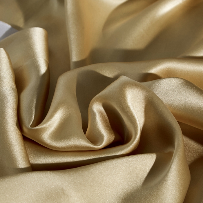 91家纺网 家纺一手货源 找家纺 凯森家纺 重磅纯真丝枕套一对100%桑蚕丝枕芯套美 容丝绸缎面枕头套夏季冰丝枕巾枕头套 麦穗金