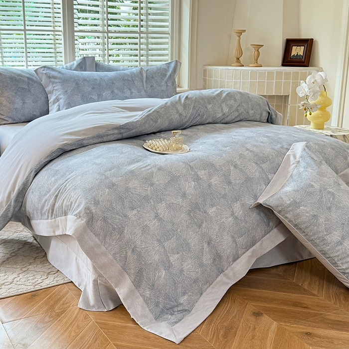 91家纺网 家纺一手货源 找家纺 巧玲珑 2025新款ABk版新疆棉双拼四件套（新花色已更新）