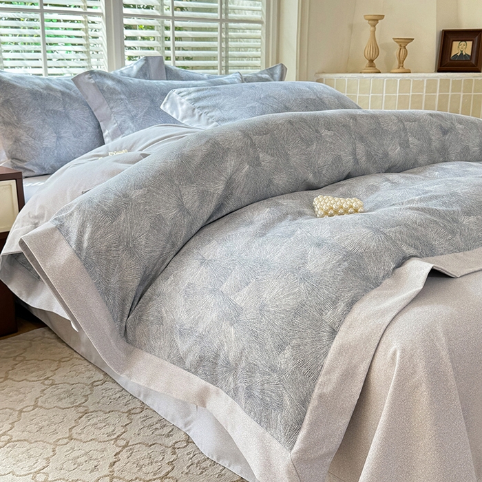 91家纺网 家纺一手货源 找家纺 巧玲珑 2025新款ABk版新疆棉双拼四件套（新花色已更新）