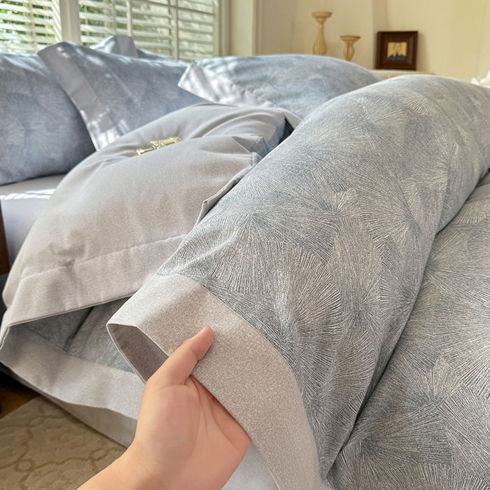 91家纺网 家纺一手货源 找家纺 巧玲珑 2025新款ABk版新疆棉双拼四件套（新花色已更新）